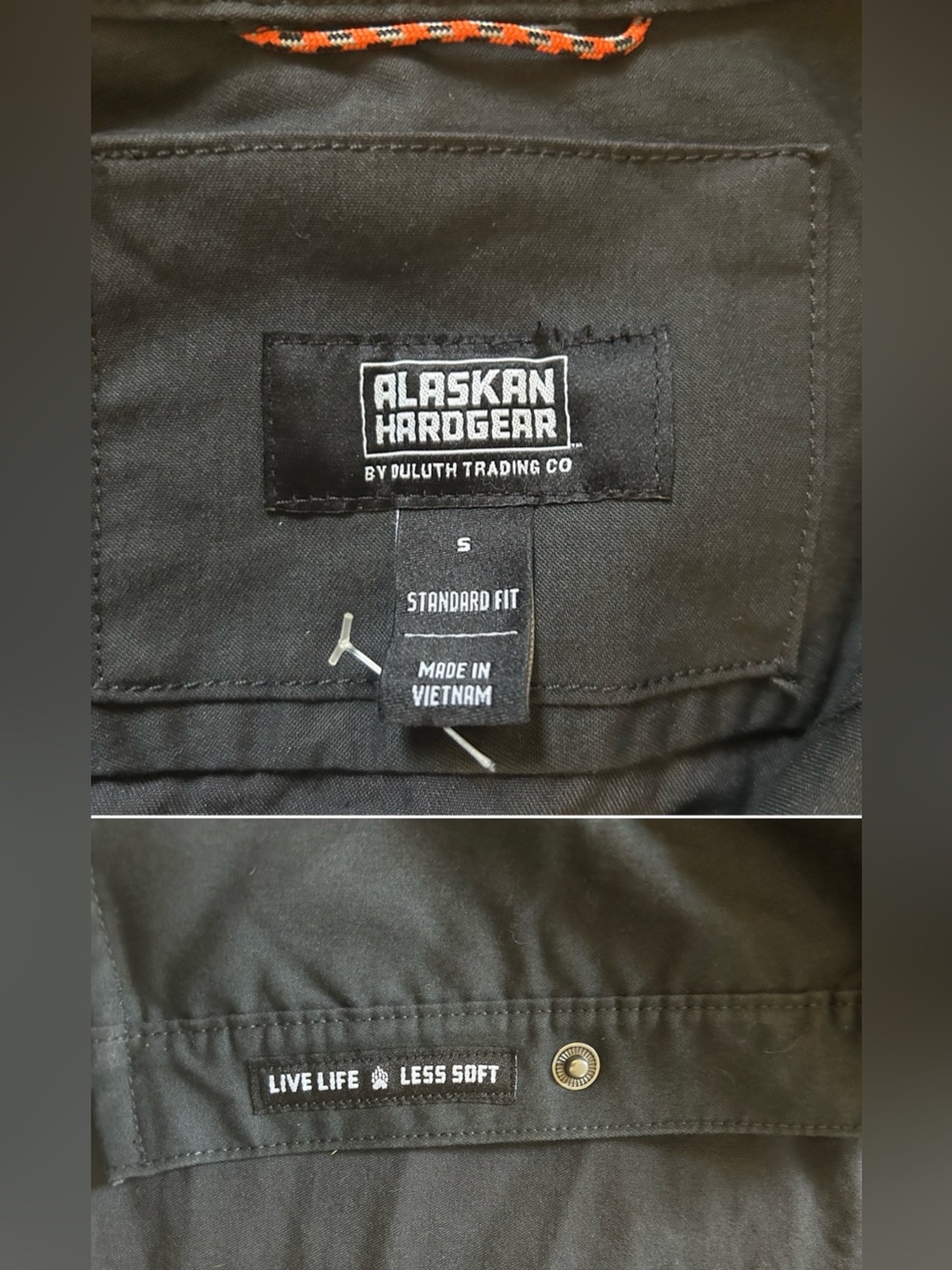 Duluth Alaskan Hardgear Men's Overshirt Shacket Shirt Jacket Small - Picture 12 of 16